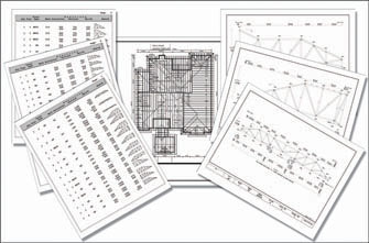 Residential Design Process, custom home structural pre-engineered truss package design